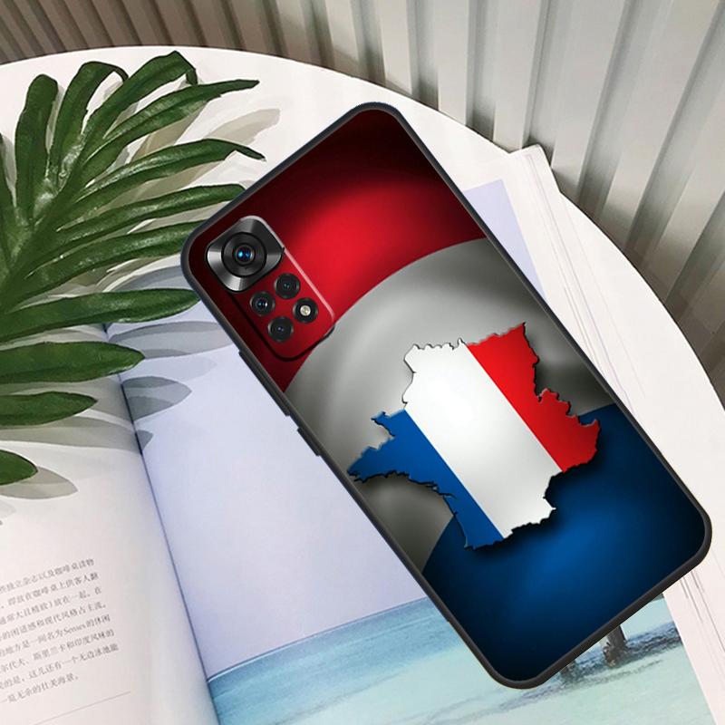 France Flag Funda For Xiaomi Redmi Note 11 10 12 13 14 15 Pro Plus Case For Redmi 15C 10C 13C 12C 14C 15