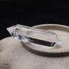 Healing Stone Reiki Treatment Hexagonal Wand White Quartz Clear Crystal Obelisk Double-pointed