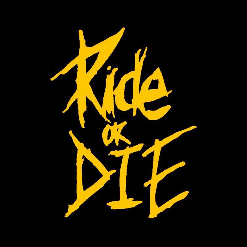 Наклейки на автомобиль Ride Or Die Ride Or Die светоотражающие наклейки Наклейки на автомобиль Мотоцикл Горный велосипед