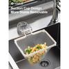 Basket Kitchen Sink Filter Screen Suction Cup Drainage Net Frame Iron Disposable Mesh Leakage Drain Hole Filter Trap