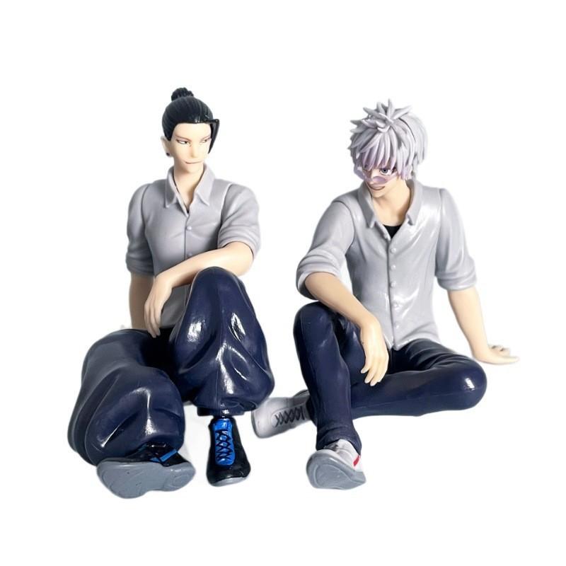 Фигурка Сатору Годжо из Jujutsu Kaisen, ПВХ, для украшения стола, коллекционеров, дисплея