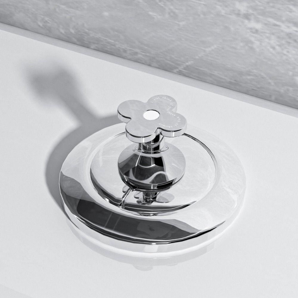 Цветок Формы Туалетная Кнопка Нажатия Универсальный Шкаф Ящик Новая Мебель Ручки