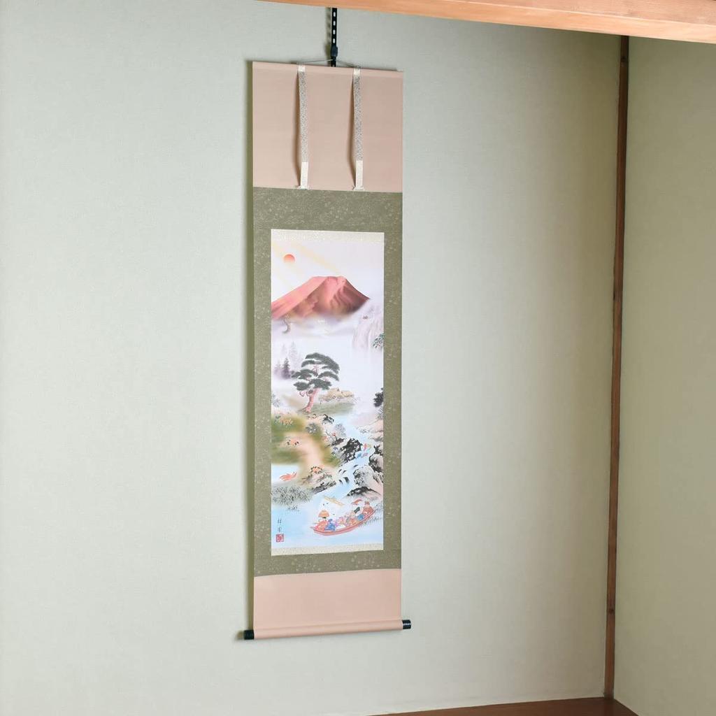 Sunny Town Gallery Hanging Good Fortune Good Fortune Complete Yamamoto Feng Shui Four Gods of Scroll, Painting, Picture, Shoen, Coordination,