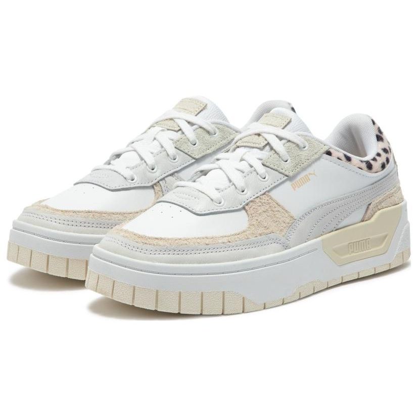 Puma Cali Dream Animalia Leopard Women Sneakers White Frosted-Ivory 393491-01