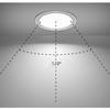 Spot encastrable LED - AIMOONSA - Lot de 6 - Extra plat - 9W (équiv. 72W) - Blanc froid 6500K