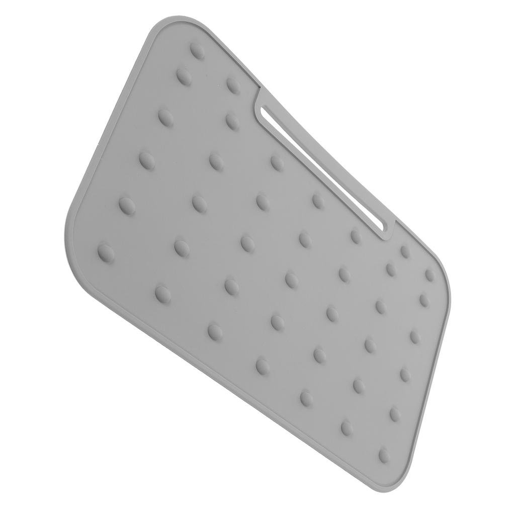 Silicone Heat Resistant Ironing Mat Portable Iron Rest Pad Hanging Hole Non Slip Insulating Blanket Iron Heat Insulation Board