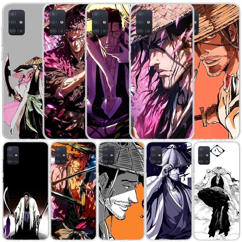 Чехол для телефона Bleach Kyoraku Shunsui для Samsung Galaxy A52 A32 A22 A12 A51 A50S A30S A10S Note 20 Ultra 10 S10 Plus A31 A20 A71 A7