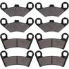 Передние и задние тормозные колодки для Polaris RZR 800 2008-2014 RZR S 800 RZR 800S 2009-2014 RZR 570 2012-2015