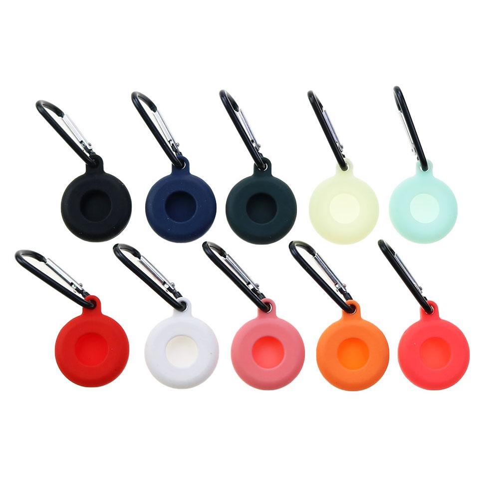 Silicone World 1 шт. Защитный чехол для AirTag Мягкий силиконовый защитный чехол для брелока AirTags Противопотерянный Противоцарапающий рукав