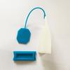 2 Pcs Silicone Tea Strainers Tea Bag Shape Loose Leaf Mesh Tea Infusers for Home Ofiice Kitchen