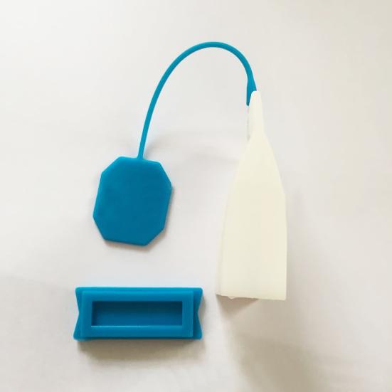 2 Pcs Silicone Tea Strainers Tea Bag Shape Loose Leaf Mesh Tea Infusers for Home Ofiice Kitchen