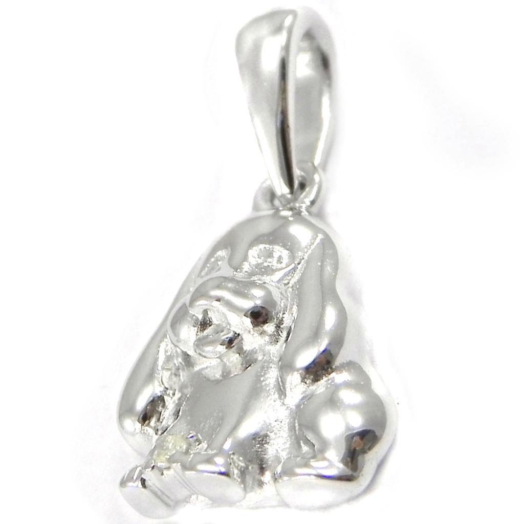 Altesse [I2916] - Серебряный кулон "Собака"