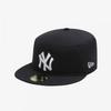New Era Mlb New York Yankees Нейлон Металл Filbox Приталенная Кепка Черный 15131633