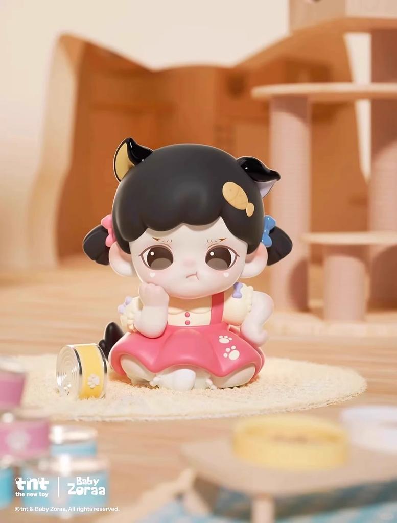Серия 'Мяу Кошачье Лицо' от Baby Zoraa Милая Коллекция Игрушек Настольное Украшение Подарок на День Рождения Девочке Игрушка-Сюрприз
