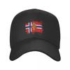 Custom Coat Of Arms Of Norway Baseball Cap Unisex Women Breathable Norwegian Flag Proud Dad Hat Outdoor