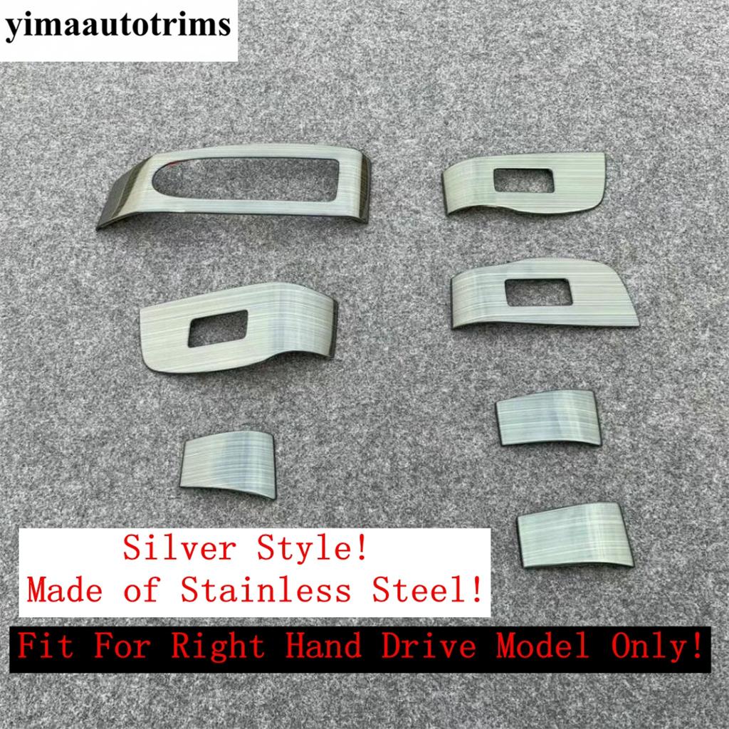 Car Inner Door Armrest Window Glass Lift Switch Button Panel Cover Trim Accessories For Mazda 3 - 2025 / CX-30 - 2025