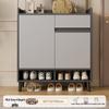 Solid Wood Hallway Shoe Cabinet