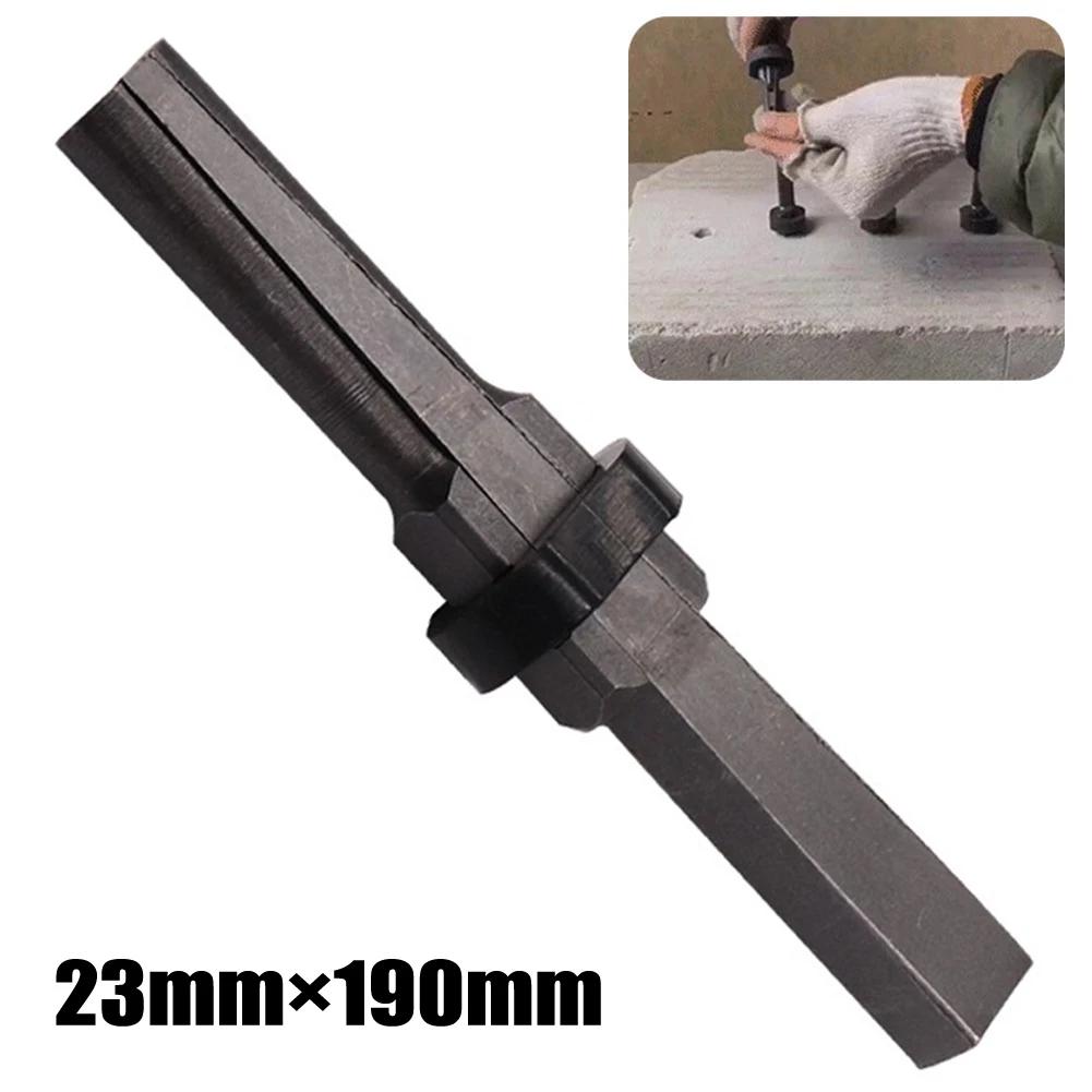 16/23мм Инструмент для колки камня Камнекол Ручной набор инструментов Металлические клинья и перья Бетонные скальные колуны