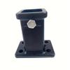Receiver Adapter Bolt-On 2In Trailer Hitch Receiver Tube Steel Hook Base Universal For Pickup Trucks