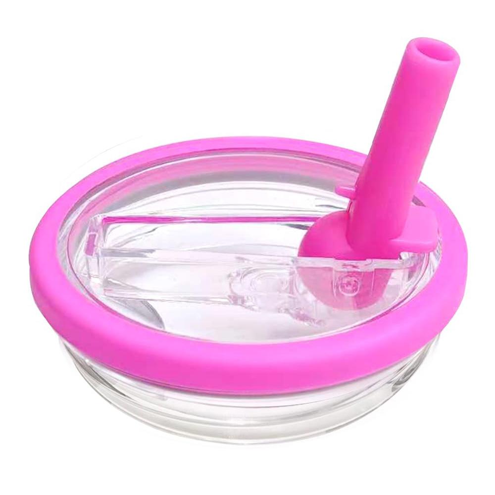 40 Oz Replaceable Tumbler Flip Straw Lid for Stanley Cup,Reusable Tumbler Cover, Spill Proof Splash Resistant Tumbler Lids