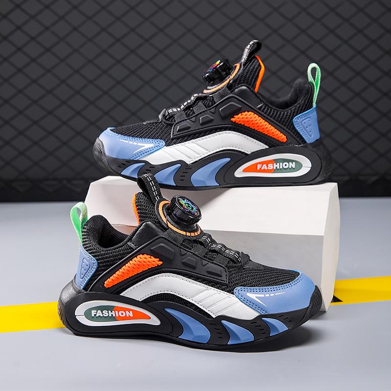 Boys Girls Tennis Sports Shoes Kid's Students Casual Sneakers All Seasons Trekking Trainers for Childrens