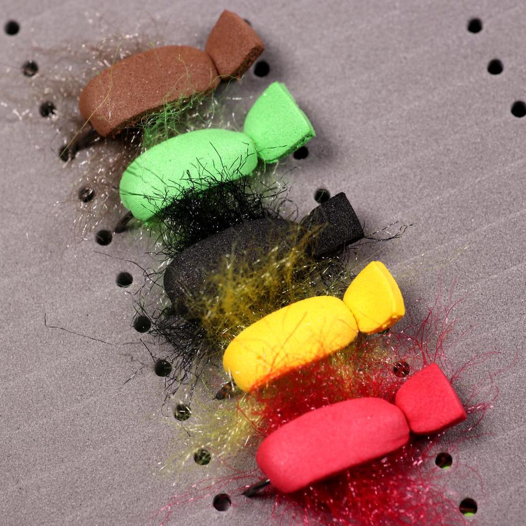 20 шт. плавающие пенопластовые жуки, сухая рыба, форель, мушки для рыбалки, искусственные наживки Pesca, насекомые, рыбная приманка, колючий крючок, размер 12