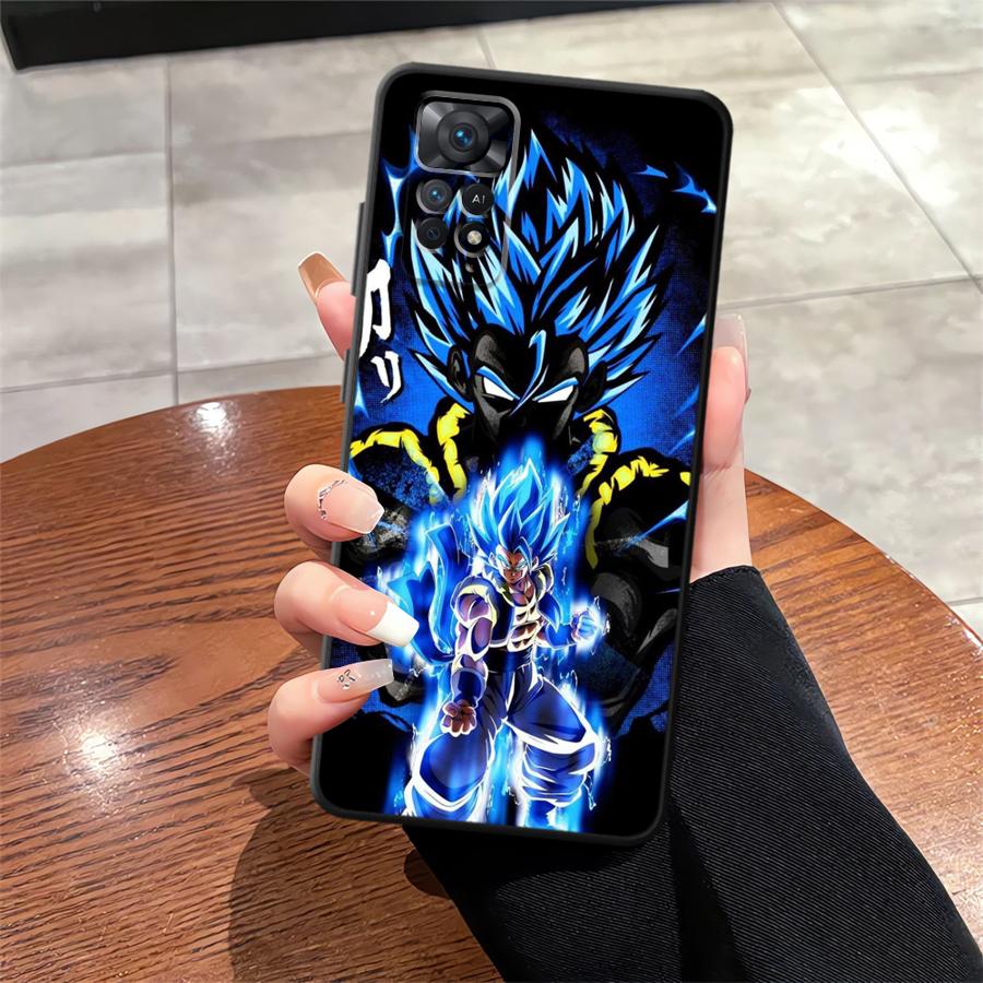 Чехол для телефона Xiaomi Redmi Note 9 10S 9S 11 10 7 8 11s 12s 14 13 Pro Plus 12 Pro с рисунком из аниме Dragon Ball