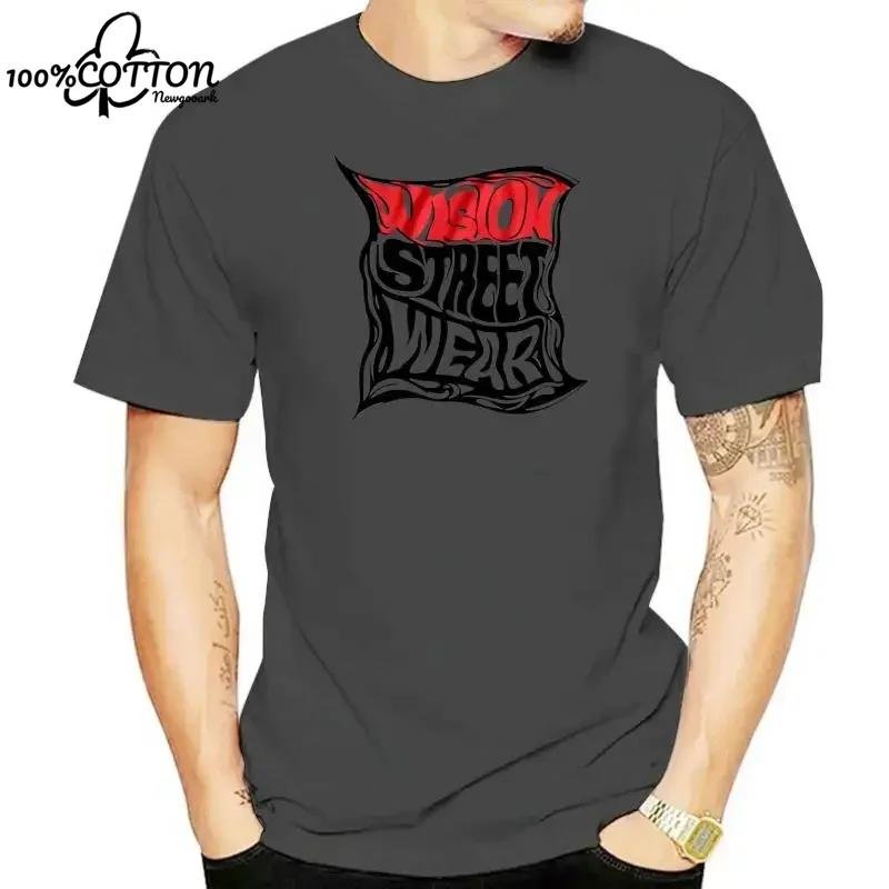 LE T ShirtVintage Skate Vision Streetwear Distort 1980s T Shirt