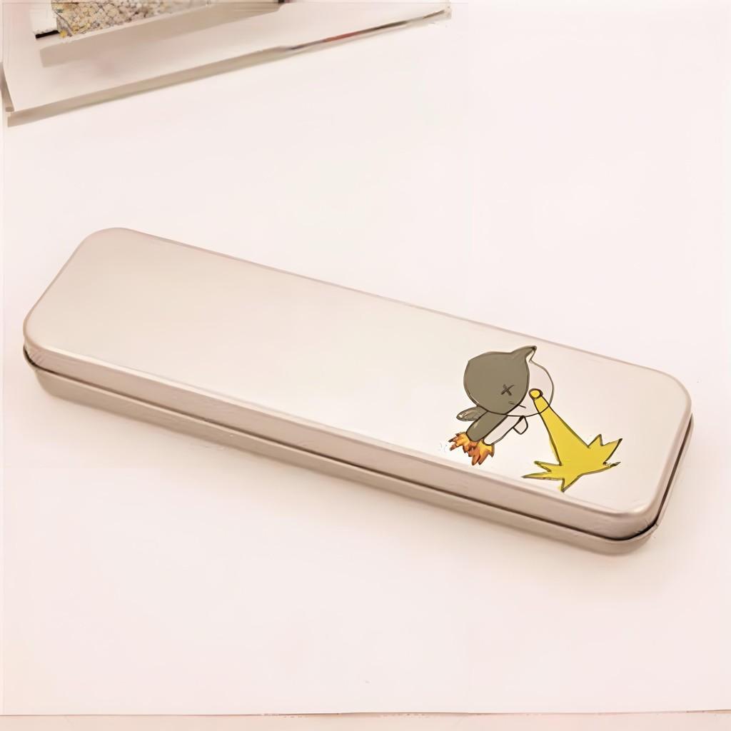 BTS Kpop BT21 Металлический мультяшный пенал Shooky Chimmy Пенал для учебы Канцелярский кейс