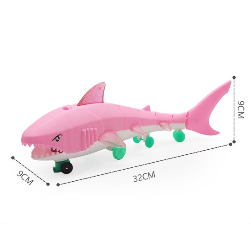 Rc Моделирование Акула Игрушки 2.4g 4ch Водонепроницаемый Электрический Пульт Дистанционного Управления Акула Лодка Бассейн