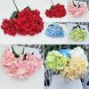 Realistic Fabric Hydrangea Artificial Plant For Wedding Celebration Home Decor