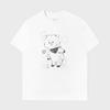 BT21 RJ BASIC Street Short Sleeve T-Shirt White (Option Selection: M/L)