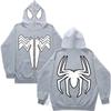 Mens Oversized Hooded Sweatshirt Loose Fit Casual Graphic Print Pullover Jacket