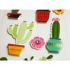 Gold Embossed Stickers - Cactus