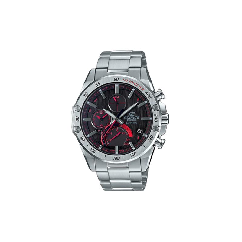 Casio EDIFICE Найти телефон Особенности Питание от солнечной энергии Умный Bluetooth Солнечно-кварцевый механизм Стальной ремешок Японские и корейские часы EQB-1000XD-1A