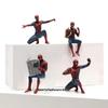 MINISO 4 шт. Hasbro Marvel Человек-паук Супергерой Человек-паук 7-9 см Фигурка Человек-паук Аниме Коллекция Мини Игрушки Модель Детский Подарок