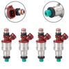 4Pcs Fuel Injectors 23250-35040 Fit For Toyota 4Runner/Pickup 2.4L 1989-1995