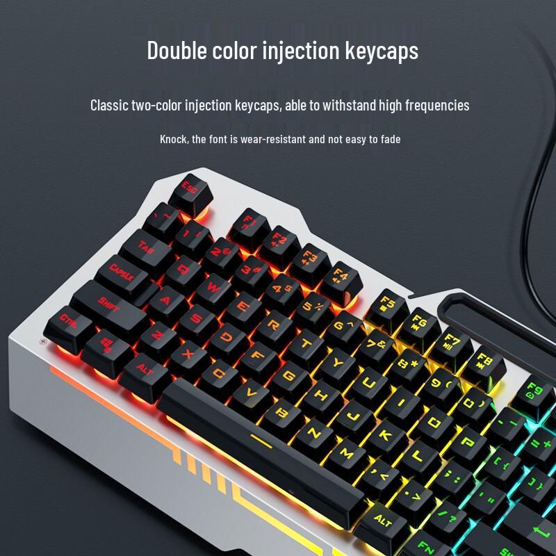 AULA F3010 Wired Backlit Gaming Keyboard