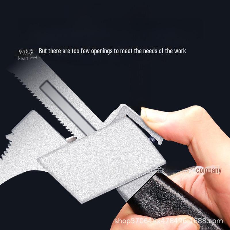 Регулируемый ключ для раковины и смесителя из алюминиевого сплава