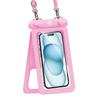 Transparent Mobile Phone Waterproof Bag Double Pocket Waterproof Phone Pouch  Cell Phone