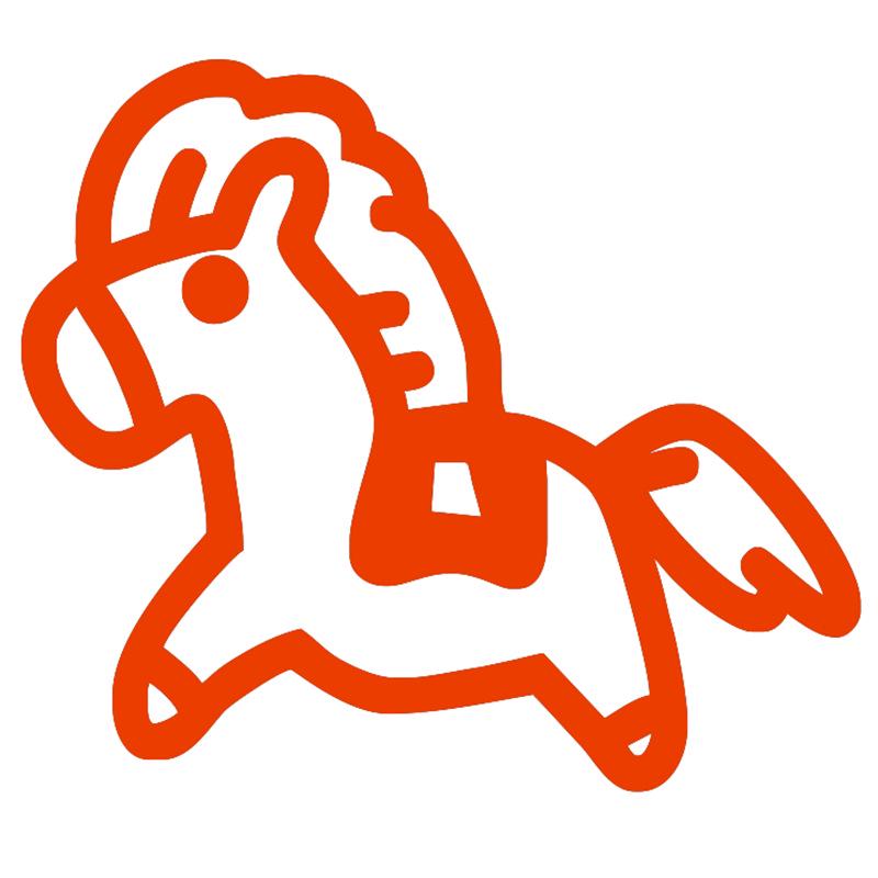 Zodiac Animal Stamps: Ox, Rat, Rabbit, Dragon, Pig, Tiger, Snake, Horse - Cartoon Stamps for Kids