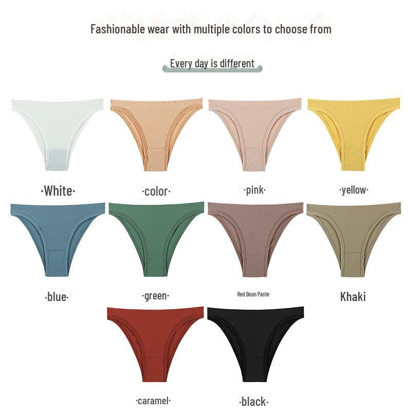 Large Seamless Low-Waist T-Back Underwear for Women - Comfortable & Sexy