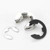 10/ 50/ 100pcs 304 Stainless Steel/ 65# Mn Steel E Clip Circlip Retaining Ring Washer M1.2 M1.5 M2 M3 M3.5 M4 M5 M6 M7 M8 to M13