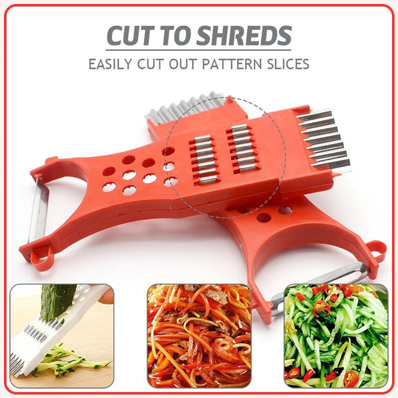 5-In-1 Peeler Grater Multipurpose Household Vegetable Garlic Potato Slicer Grind