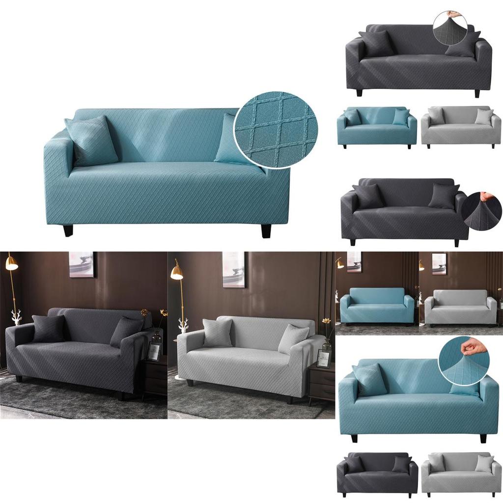 Luxurious Elastic Jacquard Sofa Slipcover For 1-4 Seater Couch Protection