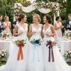 Handheld Wedding Gold Hoop Bouquet Elegant Bridesmaid Floral Hoop Wreath  Anniversary Celebrations