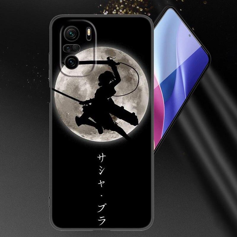 Чехол для телефона с японским аниме «Атака Титанов» для Xiaomi Mi POCO X3 NFC GT M4 M3 12 11T 10T Pro A3 11 Lite NE 5G 12X 11i F3