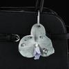 Phone Charms Phalaenopsis Orchid Keychain Leaves Bag Pendant Imitation Flower Pendant  Couple