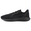 Twitch Runner Slip Resistant Lightweight Fabric Shock Absorbing Breathable Low Top Casual Running Shoes Men Sneaker Black 376289-10