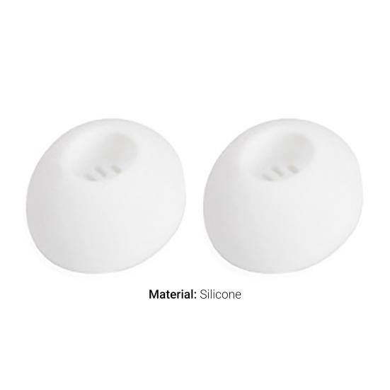 1 пара силиконовых насадок для ушей, предотвращающих выпадение, мягкие сменные вкладыши, заглушки, чехол